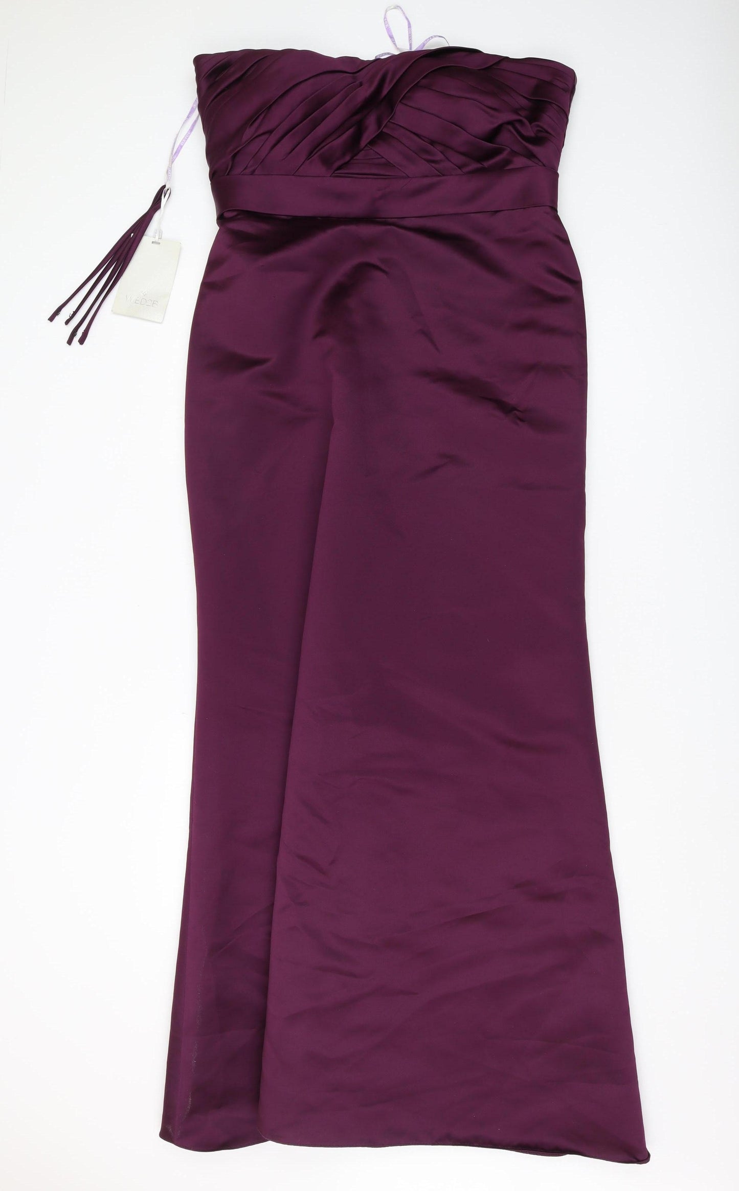 D'Zage Women's Purple Mermaid Formal Dress, Size 18