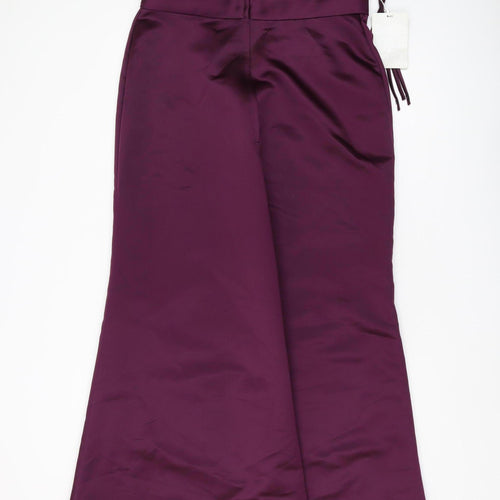 D'Zage Women's Purple Mermaid Formal Dress, Size 18