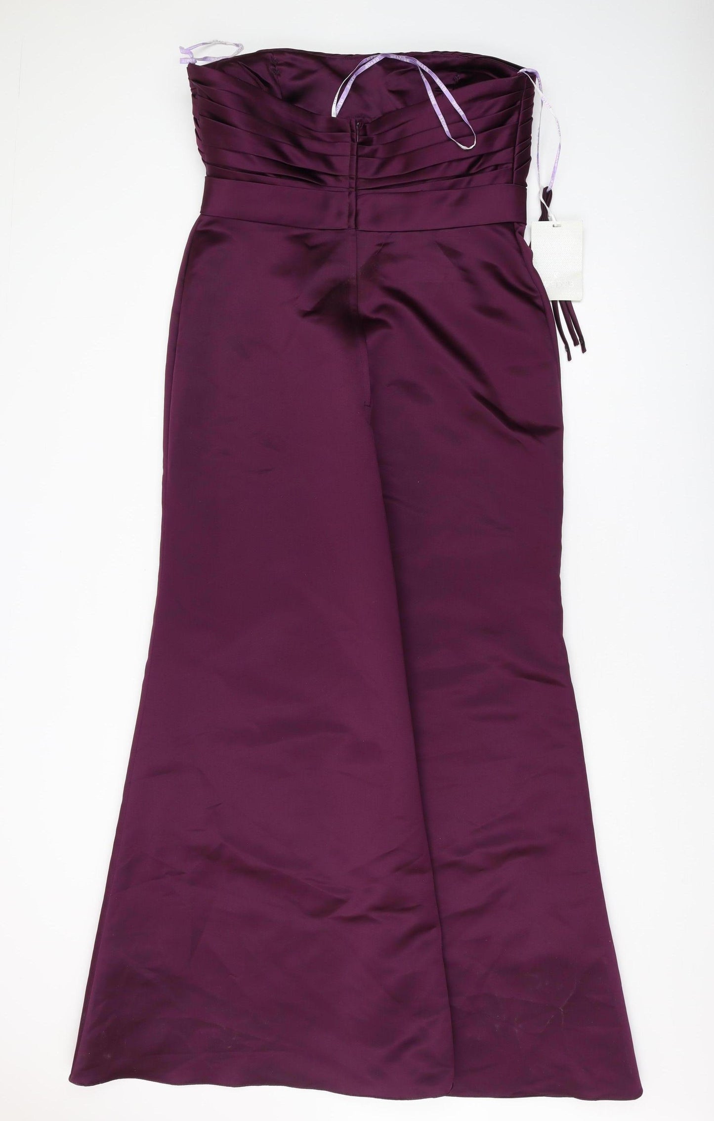 D'Zage Women's Purple Mermaid Formal Dress, Size 18
