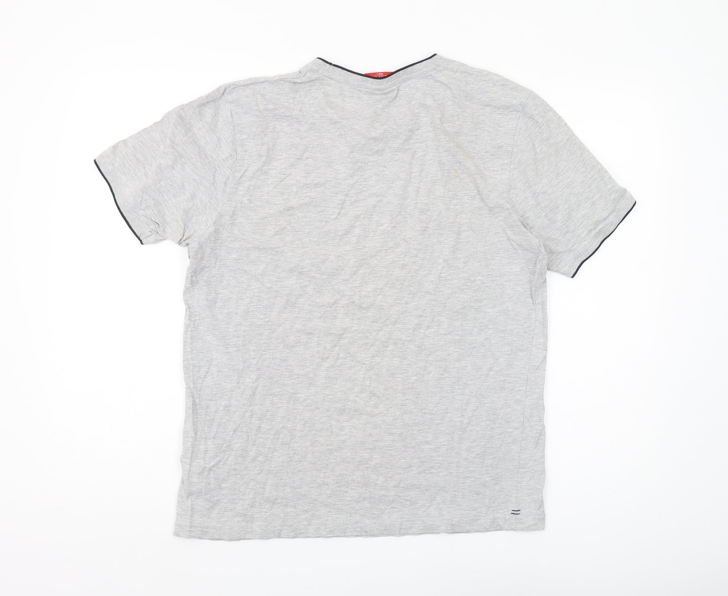 Slazenger Men's Grey Crew Neck T-Shirt M
