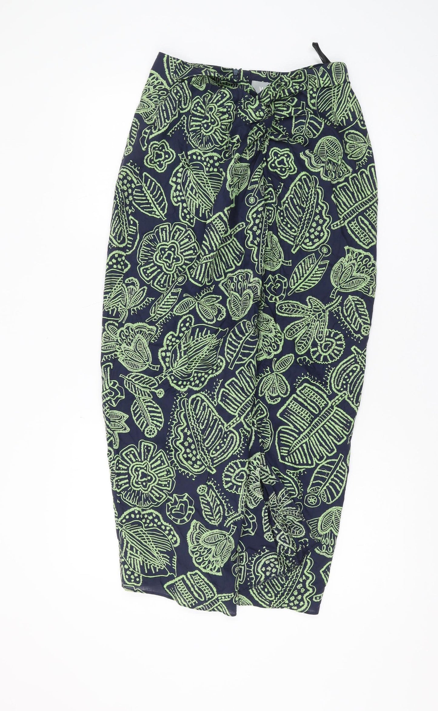 Wallis Women’s Green Midi Pencil Skirt Size 12