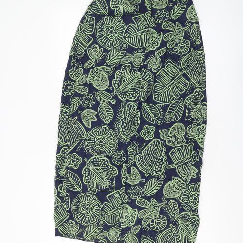 Wallis Women’s Green Midi Pencil Skirt Size 12