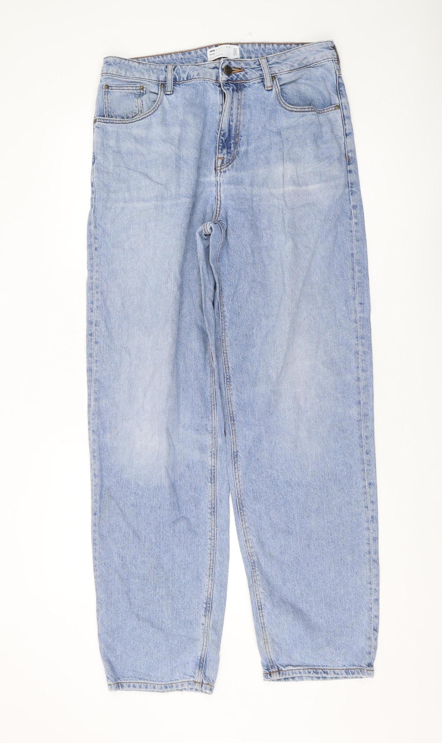 ASOS Men's Straight Blue Denim Jeans 32'' Waist