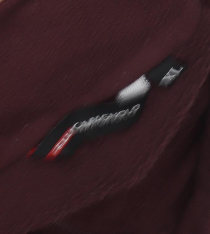 Vintage Men's Brown 1/4 Zip Fleece Sweatshirt