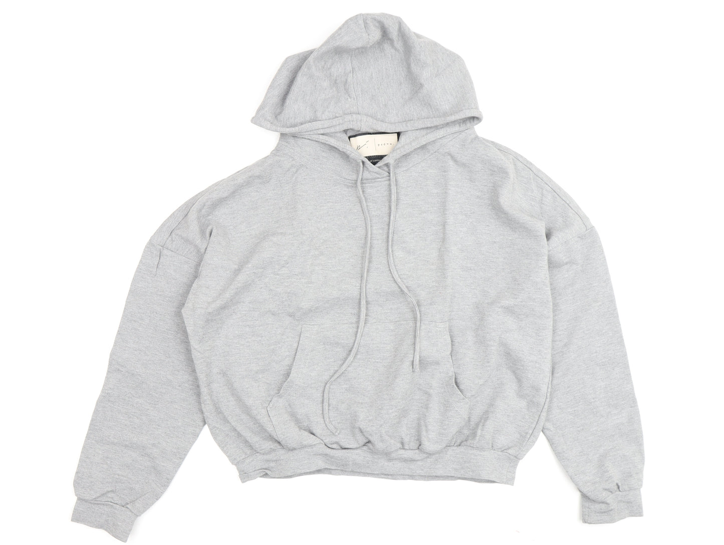 Prévu Grey Unisex Hoodie, Size 10, Pullover Style