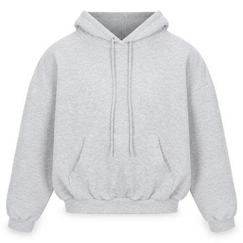 Prévu Grey Unisex Hoodie, Size 10, Pullover Style