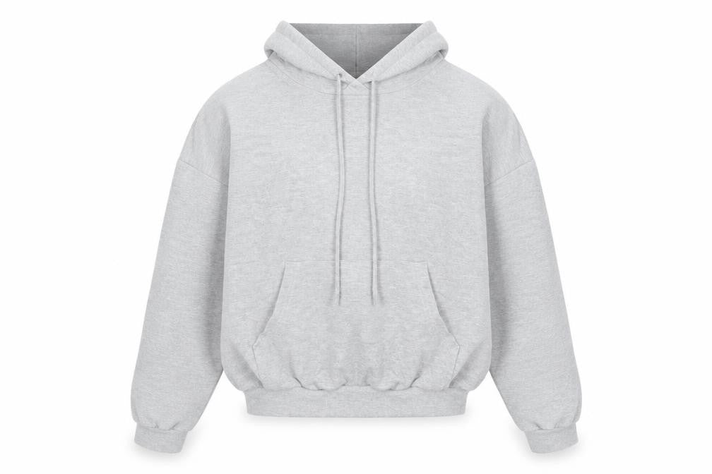 Prévu Grey Unisex Hoodie, Size 10, Pullover Style