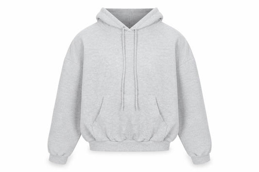 Prévu Grey Unisex Hoodie, Size 10, Pullover Style
