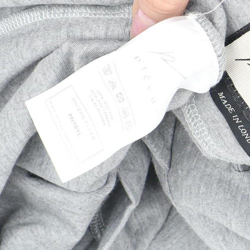 Prévu Grey Unisex Hoodie, Size 10, Pullover Style