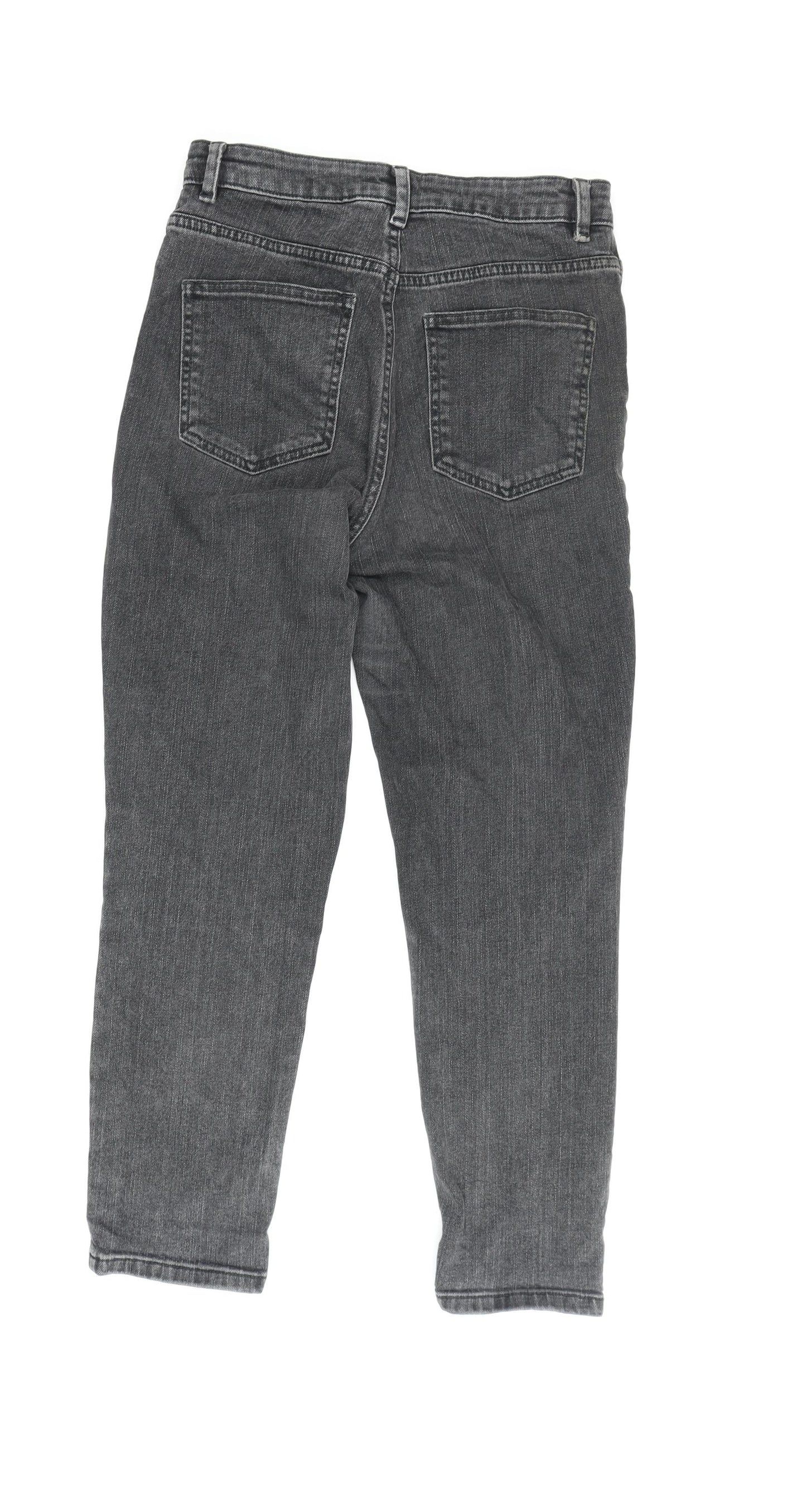 ASOS Men's Grey Cropped Jeans S