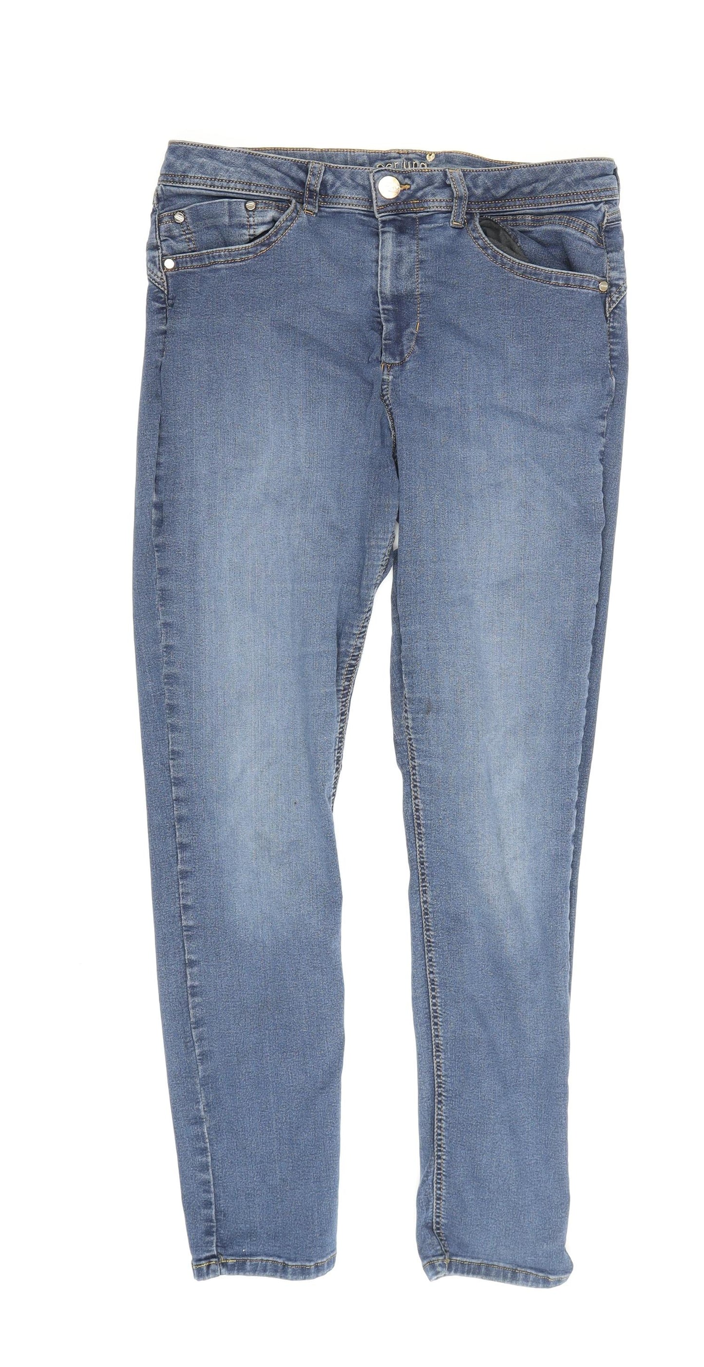 Marks and Spencer Women's Blue Jegging Jeans Size 16