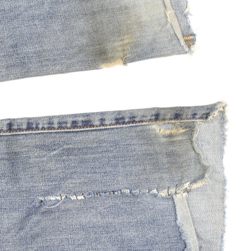 Gap Men's Blue Bootcut Jeans, Size 32, Distressed