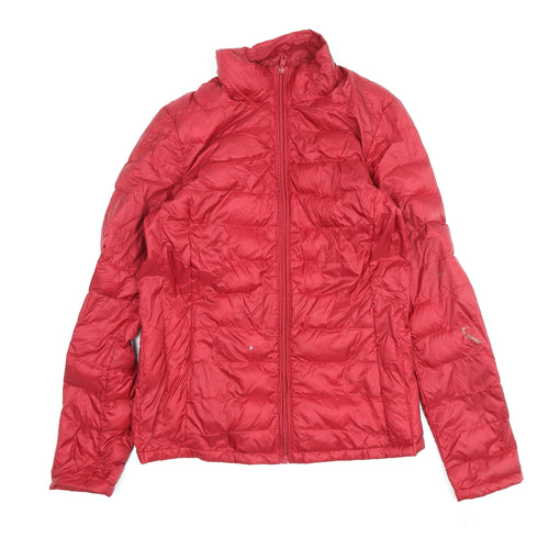 Coercion Women's Red Puffer Jacket Size S