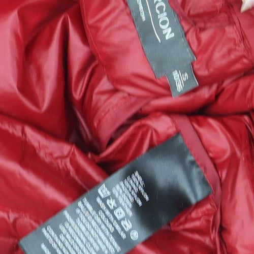 Coercion Women's Red Puffer Jacket Size S