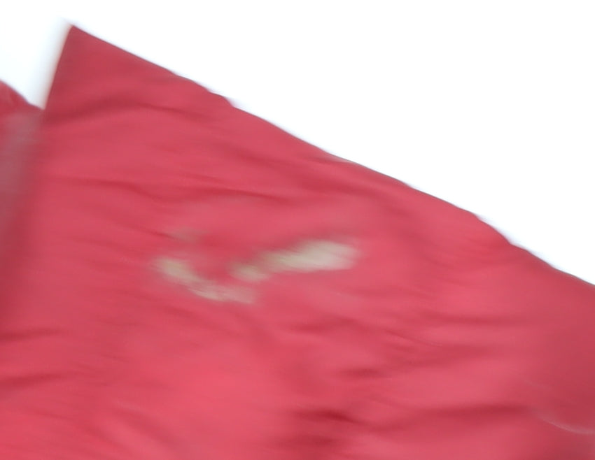 Coercion Women's Red Puffer Jacket Size S