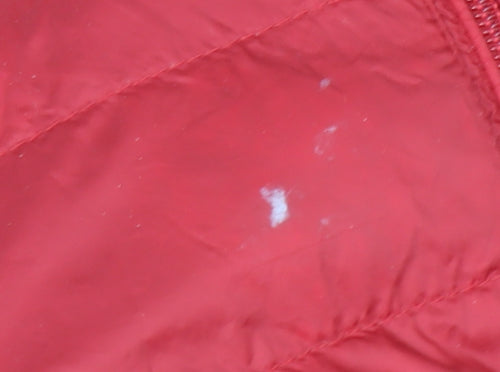 Coercion Women's Red Puffer Jacket Size S