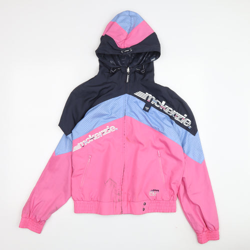 McKenzie Women's Pink Hooded Windbreaker Jacket Size 10