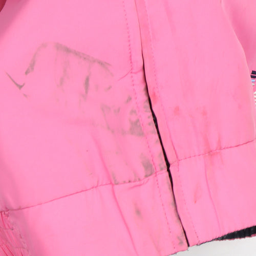 McKenzie Women's Pink Hooded Windbreaker Jacket Size 10
