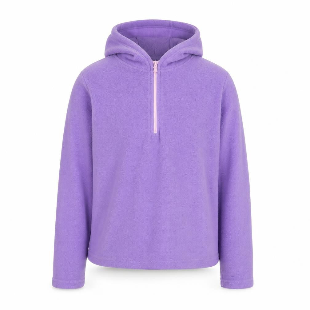 Girls Purple Mountain Warehouse Fleece Pullover Hoodie - Size 9-10