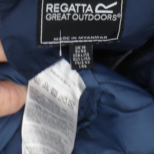 Regatta Women's Blue Puffer Jacket Size 18
