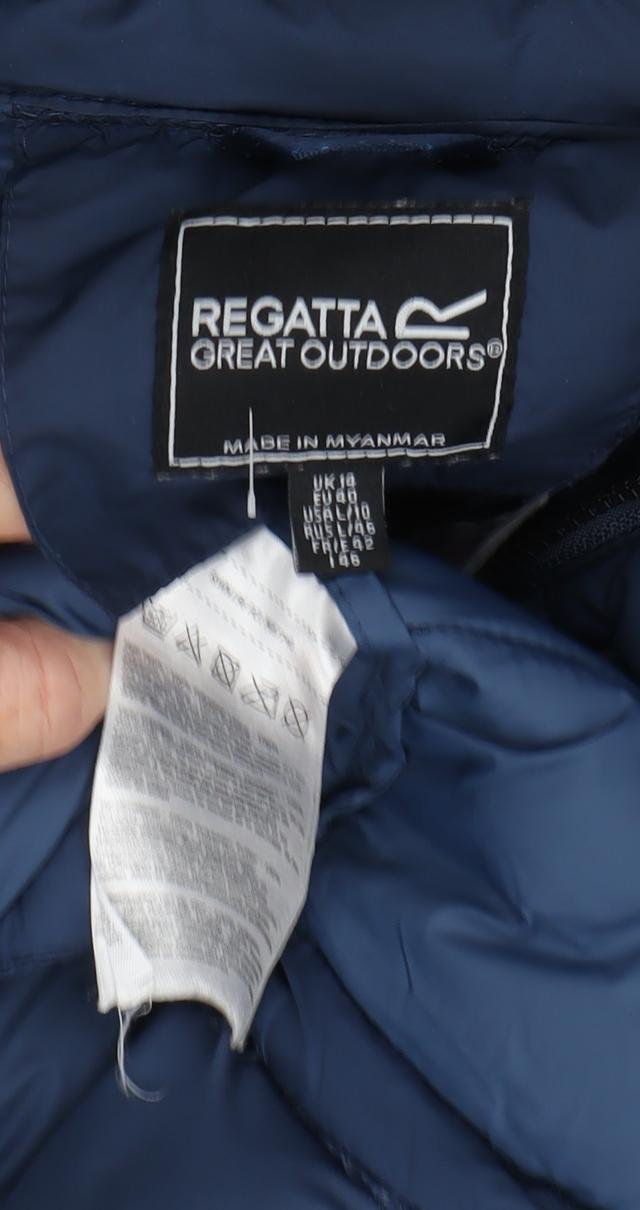 Regatta Women's Blue Puffer Jacket Size 18