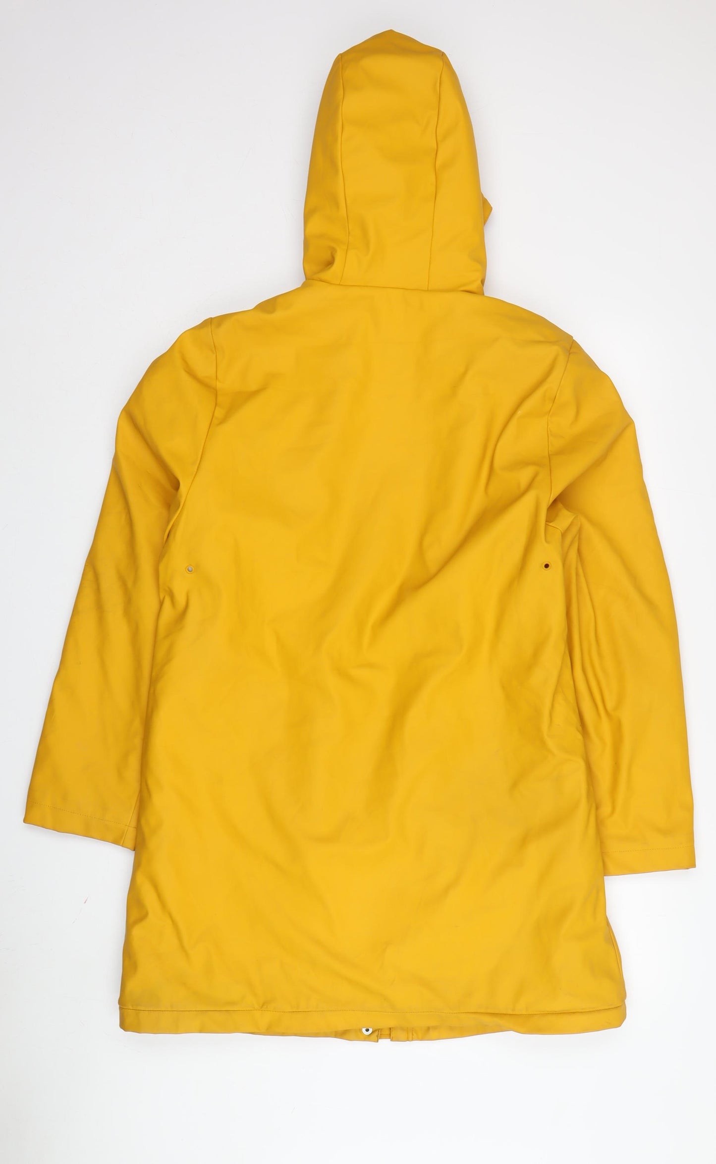 ONLY Women's Yellow Waterproof Rain Coat S
