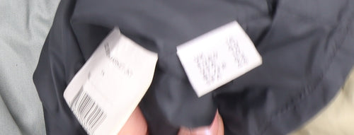 Barbour Women's Green Rain Coat XL with Button Accents