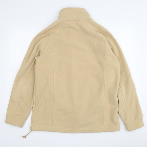 Marks and Spencer Beige Fleece Jacket Women's Size 10