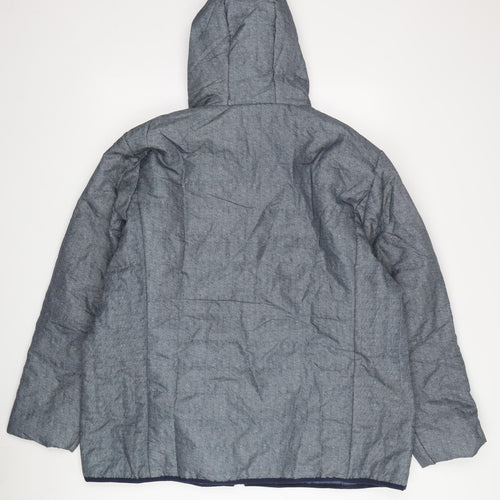 Nathalie Andersen Women's Grey Hooded Jacket Size S