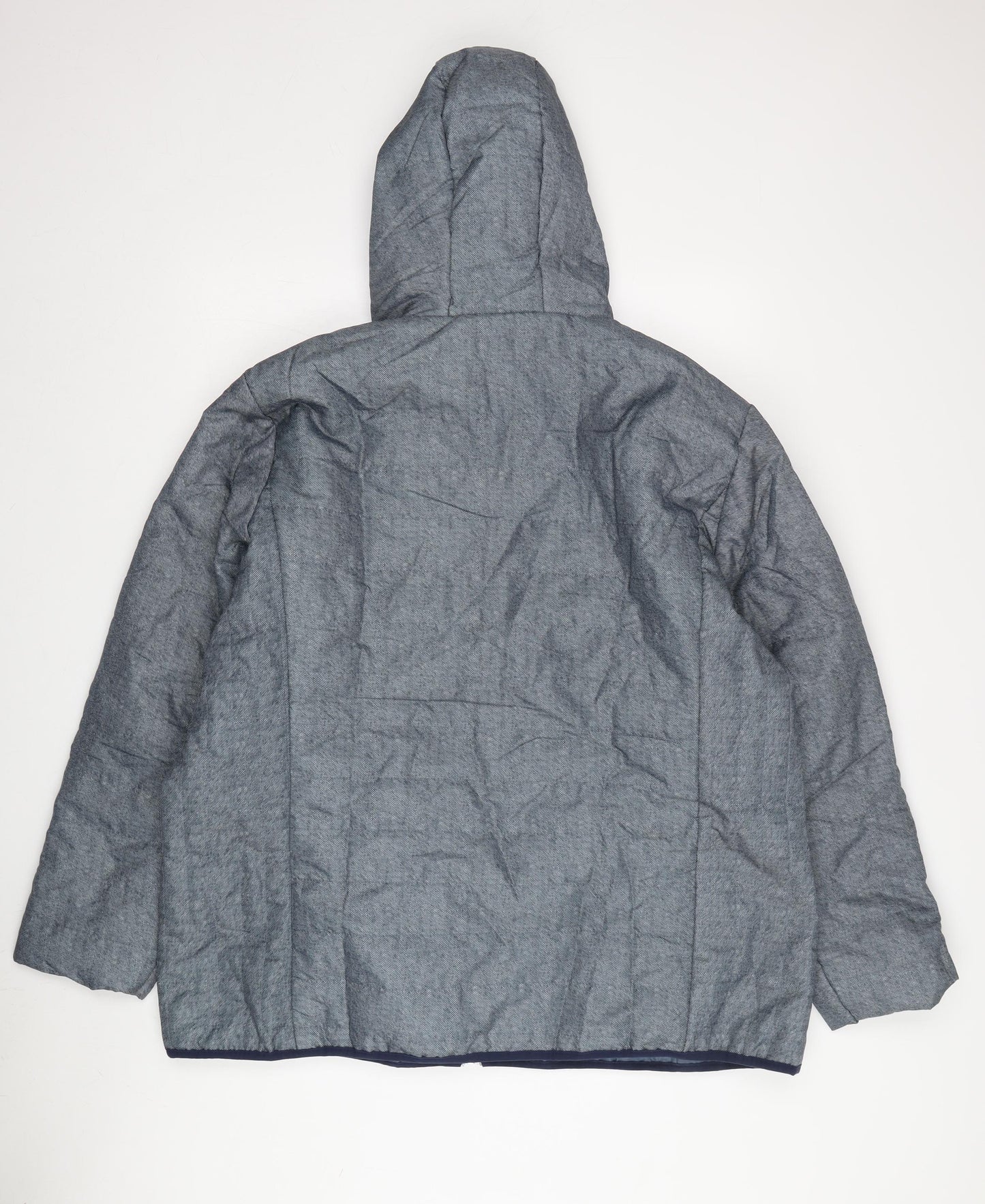 Nathalie Andersen Women's Grey Hooded Jacket Size S
