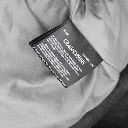 Craghoppers Women's Black Parka Coat UK 10 Waterproof