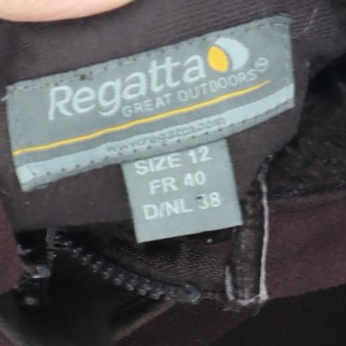 Regatta Women's Brown Duffel Coat Size 12 Hooded