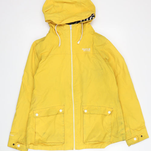 Regatta Women’s Yellow Rain Coat, Size 16, Waterproof