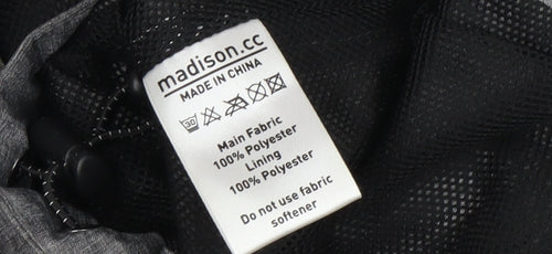 MADISON Women's Grey Mid-Length Hooded Jacket