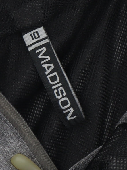 MADISON Women's Grey Mid-Length Hooded Jacket