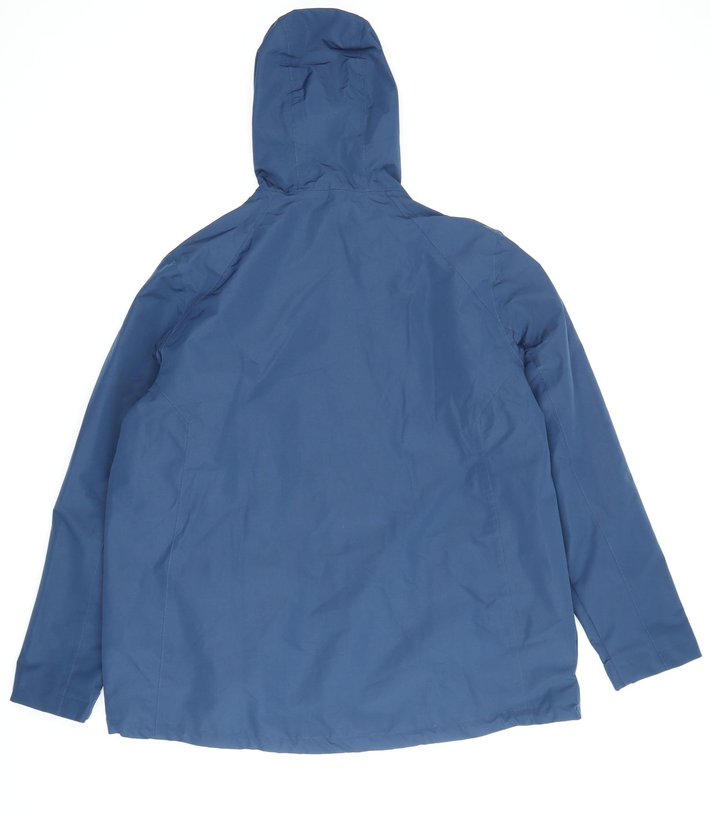 Rocktrail Women's Blue Waterproof Rain Coat Jacket Size 16