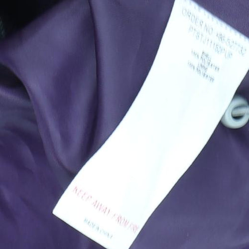 Peter Storm Women’s Purple S Hooded Rain Jacket, Waterproof