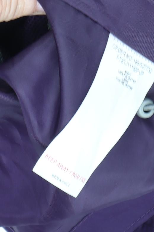 Peter Storm Women’s Purple S Hooded Rain Jacket, Waterproof