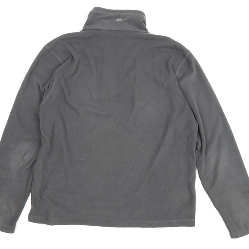 Regatta Men's Black Fleece Pullover, Size L - Outdoor