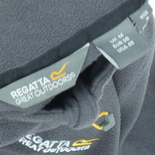 Regatta Men's Black Fleece Pullover, Size L - Outdoor
