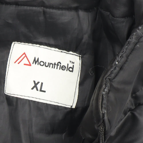 Mountfield Women's Black Puffer Coat XL Winter Outdoor