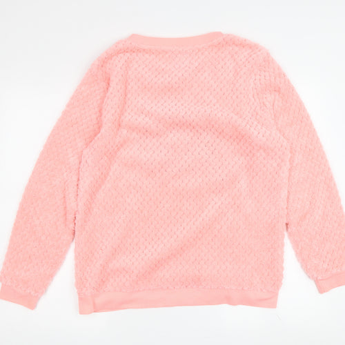 Disney Women's Pink Pullover Sweatshirt M Simba Graphic