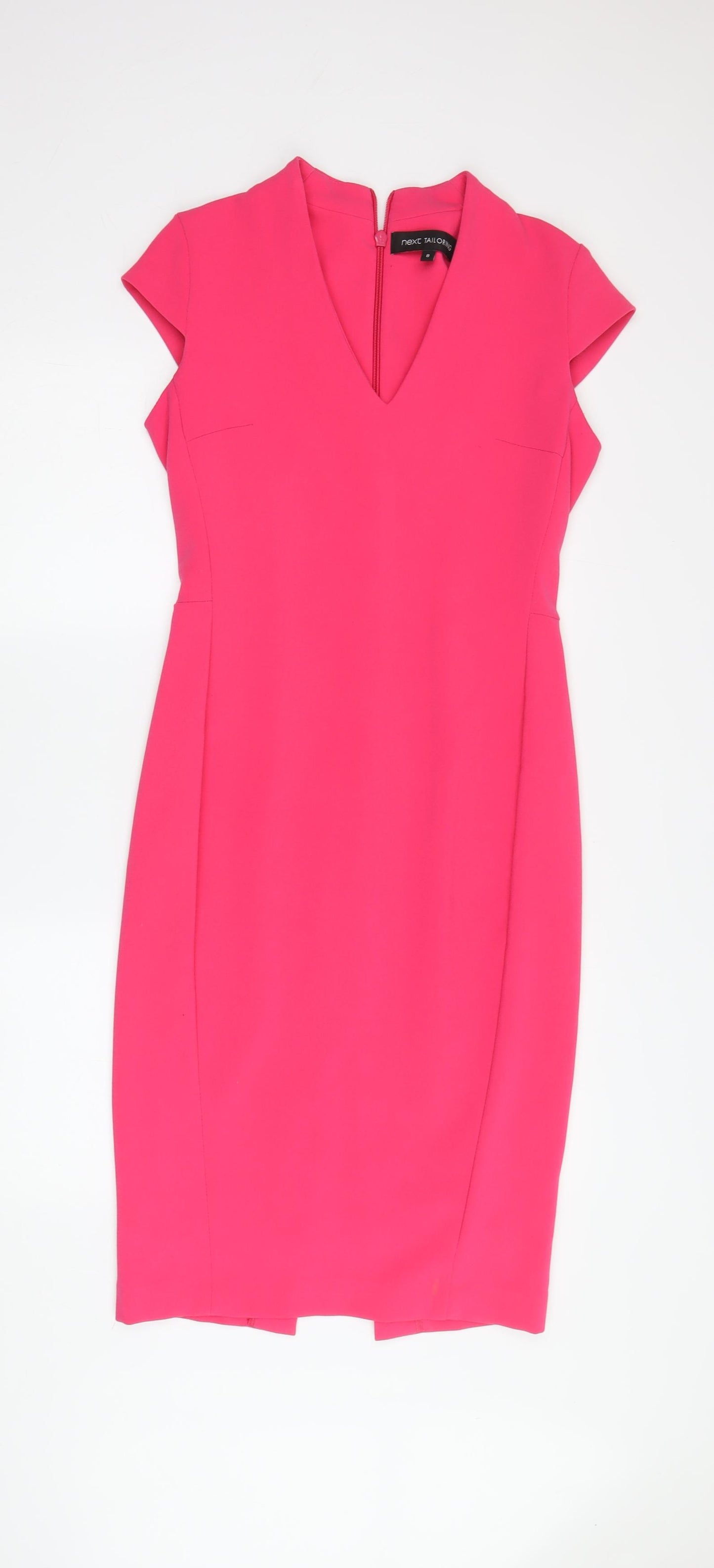 Next Women's Pink Sheath Dress, Size 8, Business/Cocktail
