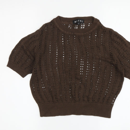 Motel Brown Women's Pullover Jumper, S, Casual