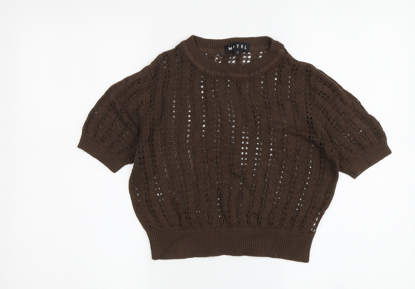 Motel Brown Women's Pullover Jumper, S, Casual