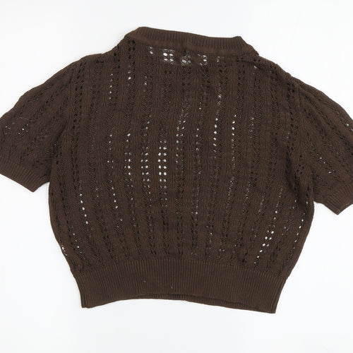 Motel Brown Women's Pullover Jumper, S, Casual