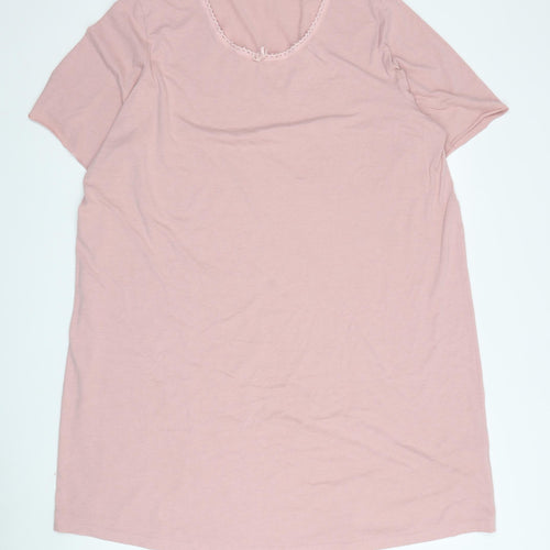 Cotton Traders Women's Pink Nightshirt Size 18