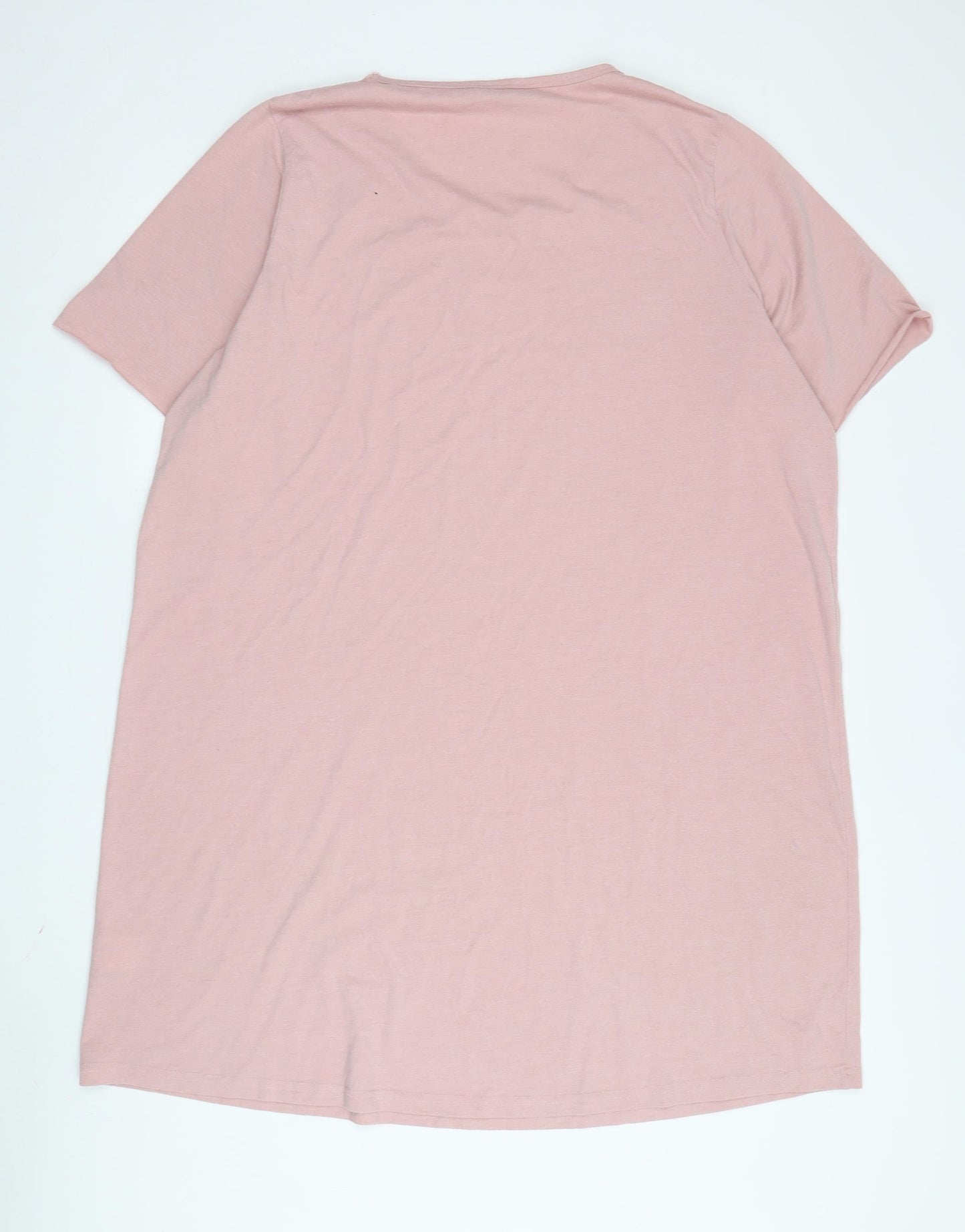 Cotton Traders Women's Pink Nightshirt Size 18