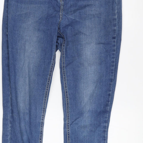 Joules Women's Cropped Blue Denim Jeans Size 10