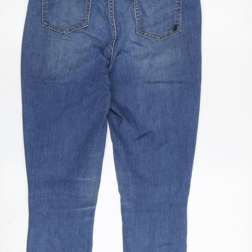 Joules Women's Cropped Blue Denim Jeans Size 10